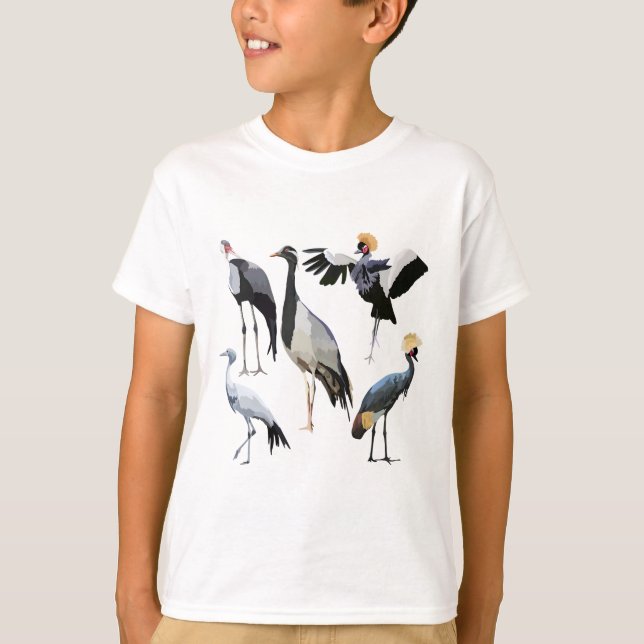 T-shirt C est pour la grue (Devant)