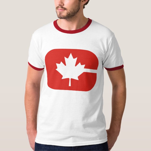 T-shirt "C" est pour le Canada (Devant)