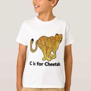 T-shirt C est pour le guépard