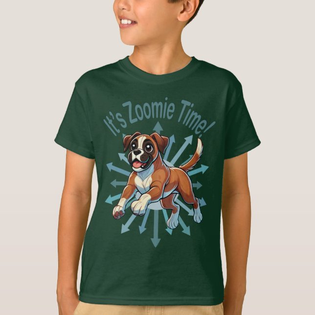 T-shirt C’est Zoomie Time Boxer (Devant)