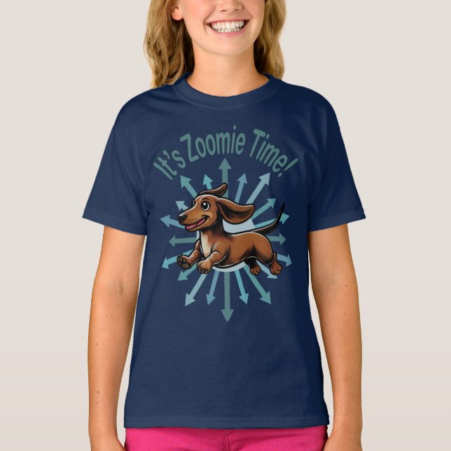 T-shirt C’est Zoomie Time Dachshund (Devant)