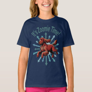 T-shirt C’est Zoomie Time Irish Setter