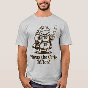 T-shirt C’était les glucides M’Lord Vintage Blague de gren