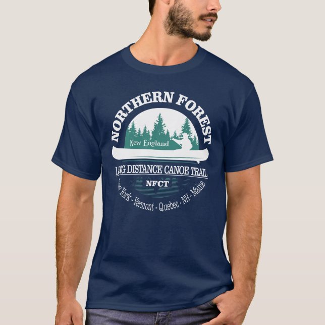 T-shirt C. Forêt du Nord (canot) (Devant)