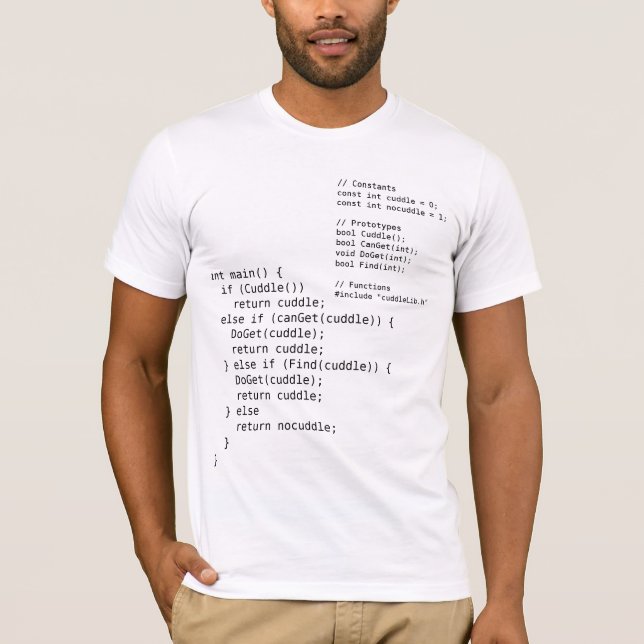 T-shirt C++ geeky accomplissez la chemise de programme de (Devant)