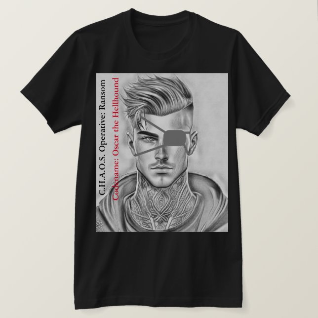 T-shirt C.H.A.O.S. Ransom (Design devant)
