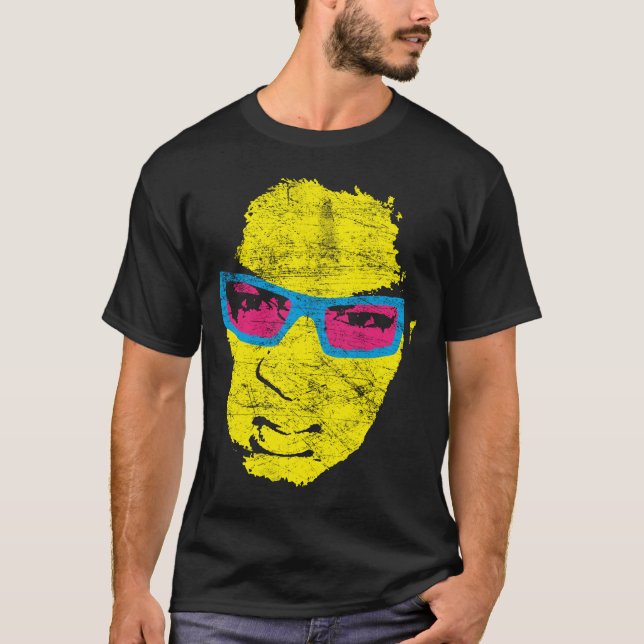 T-shirt C.M.Y.K. Visage (Devant)