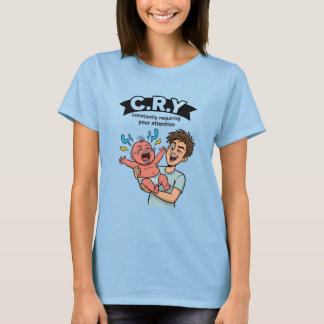 T-shirt C.R.Y. Constance Requérant Votre Attention