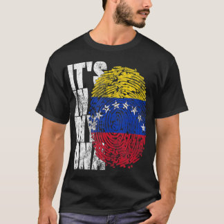 T-shirt C_s dans mon ADN Bandera de Venezuelan