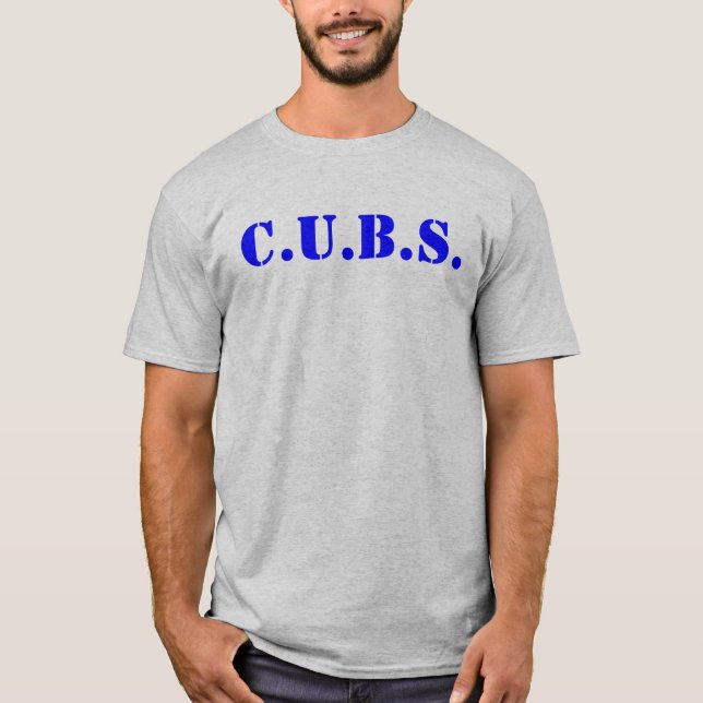 T-SHIRT C.U.B.S. (Devant)