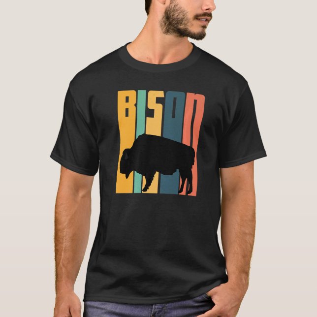 T-shirt C:\Users\Administrator\Downloads\Cow 1\Bison antiq (Devant)