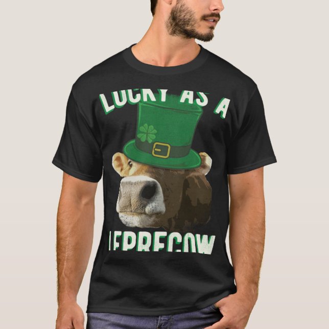 T-shirt C:\Users\Administrator\Downloads\Vache 1\Chanceux  (Devant)