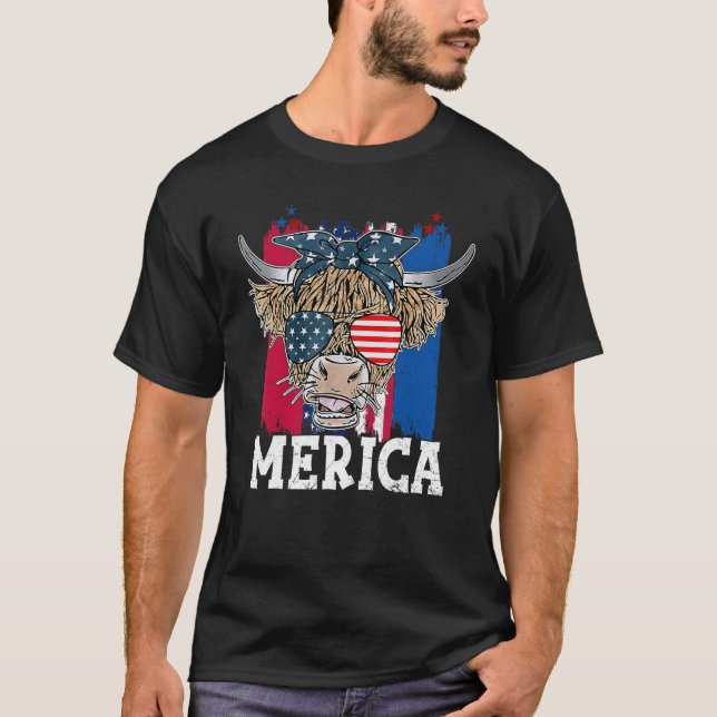 T-shirt C:\Users\Administrator\Downloads\Vache 1\Merica Va (Devant)