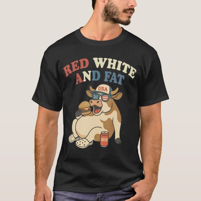 T-shirt C:\Users\Administrator\Downloads\Vache 1\Rouge Bla (Devant)