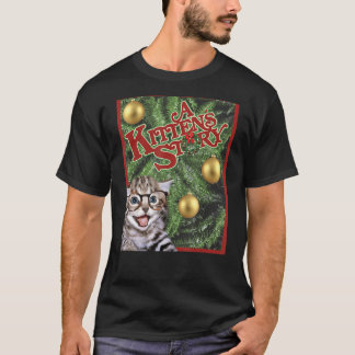T-shirt Ca A Kittens Histoire Christmas Movie Poster Funny