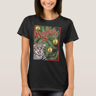 T-shirt Ca A Kittens Histoire Christmas Movie Poster Funny