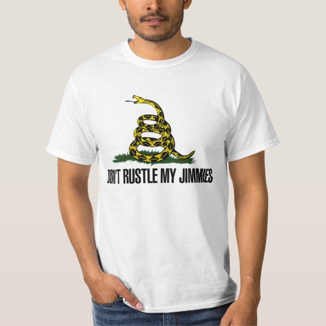 T-shirt Ça A Vraiment Rusté Mes Jimmies (Devant)