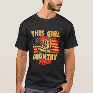 T-shirt Ça Aime La Musique Country