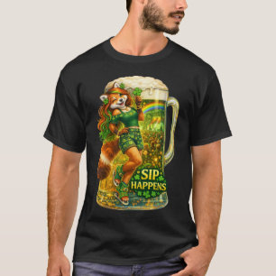 T-shirt Ça arrive en buvant