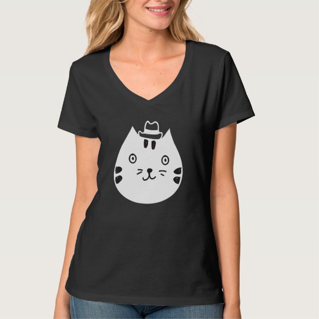 T-shirt Ca Cat    For Women Men Cat (Devant)