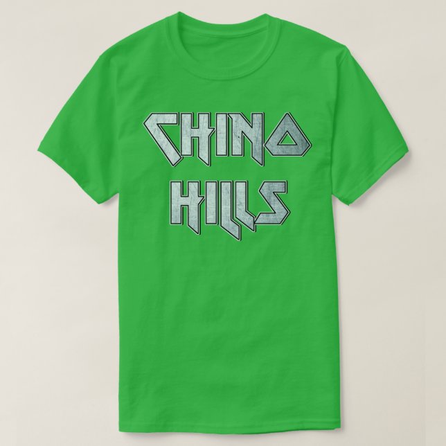 T-shirt CA de Chino Hills (Design devant)