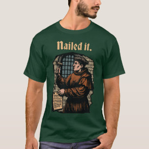 T-shirt Ça Déchire Martin Luther 95thèses Porte de Wittenb
