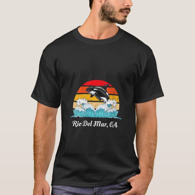 T-shirt CA Distressed Orca (Devant)