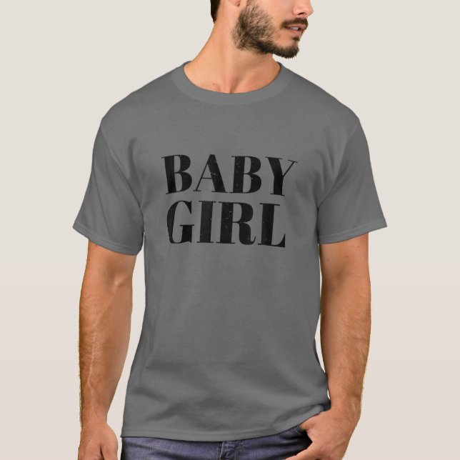 T-shirt Ça Dit Bébé Fille (Devant)
