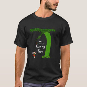 T-shirt Ça donne de l'arbre amusant pour les femmes hommes