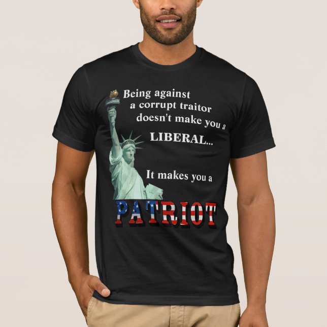 T-shirt Ça fait de toi un PATRIOT (Devant)