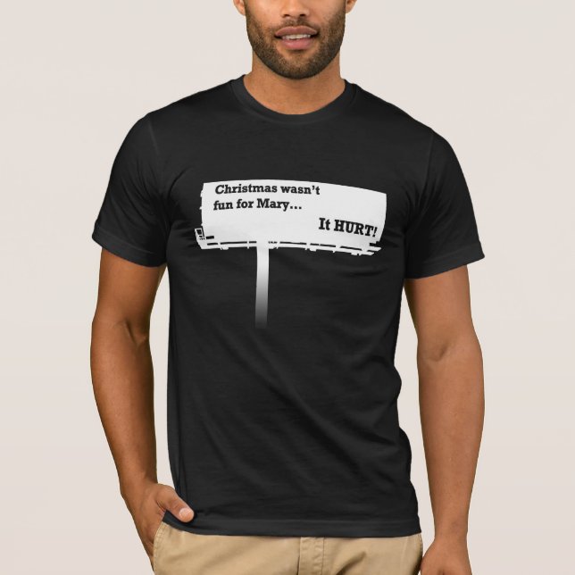 T-shirt Ça Fait Mal ! (blanc) (Devant)