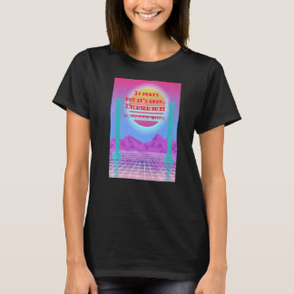 T-shirt Ça fait mal, mais c'est bon Vaporwave esthétique 9
