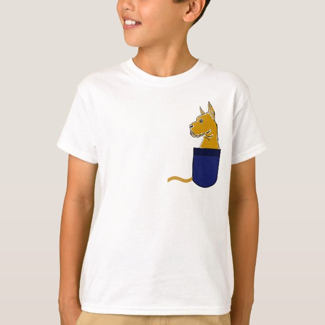 T-shirt CA - Grande Danse dans une chemise de poche (Devant)