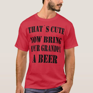 T-shirt Ça Mange Maintenant Apportez Une Bière À Votre Gra