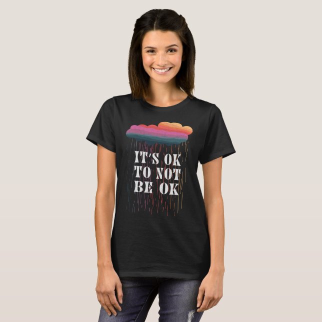 T-shirt Ça ne va pas. (Devant entier)