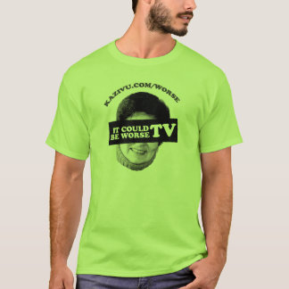 T-shirt C'a pu être une plus mauvaise TV