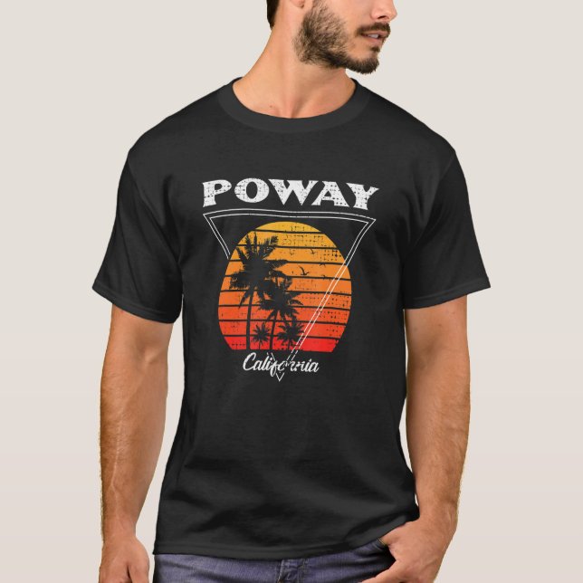 T-shirt CA Retro (Devant)