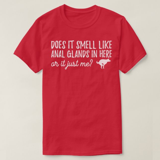 T-shirt Ça Sent Comme Des Glands Anal Ici Ou C'Est Ju (Design devant)