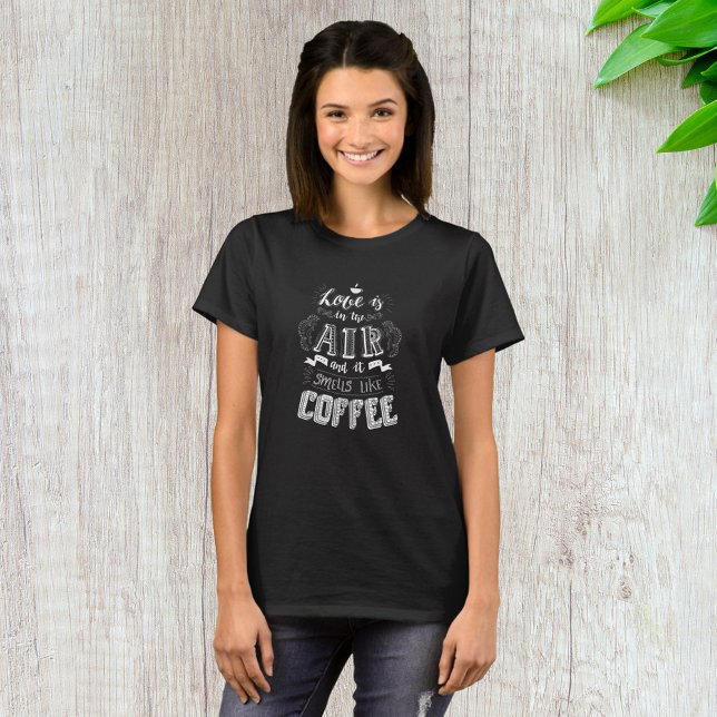 T-shirt Ça sent le café (Créateur téléchargé)