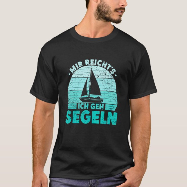 T-shirt Ça suffit Je vais skipper de voilier catamaran (Devant)