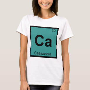 T-shirt Ca - Table périodique de chimie grecque Cassandra