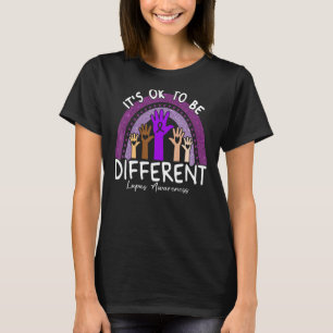 T-shirt Ça va d'être différent Lupus Sensibilisation Viole