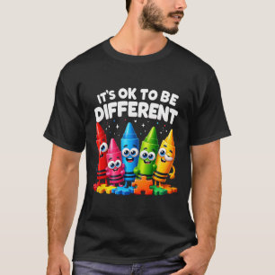 T-shirt Ça va d'être différent Sensibilisation sur l'autis