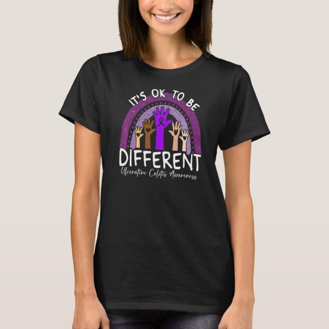 T-shirt Ça va d'être différent Ulcerative Colitis Award (Devant)