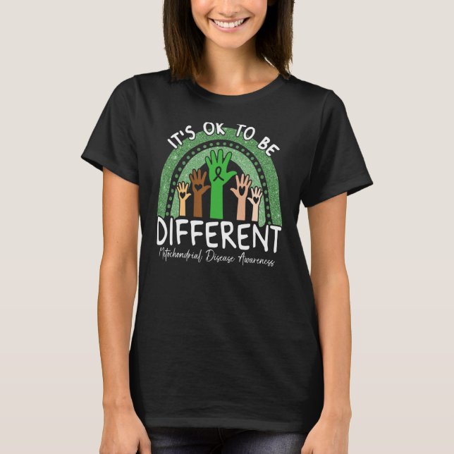 T-shirt Ça va d'être une maladie mitochondriale différente (Devant)