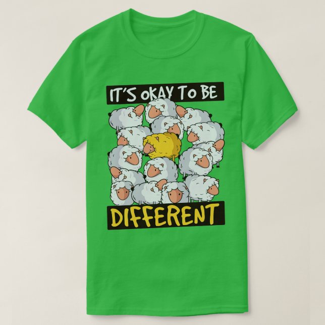 T-shirt Ça va être différent (Design devant)