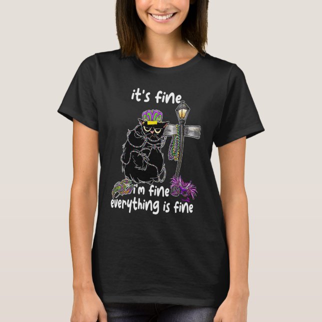 T-shirt Ça va, tout va bien Mardi Gras Ca (Devant)