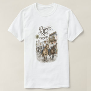 T-shirt Cabalgata Porto Rico Notre Héritage
