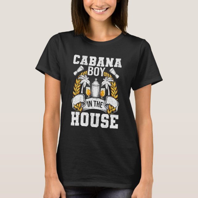 T-shirt Cabana Boy Dans La Maison Bartending Bartender (Devant)
