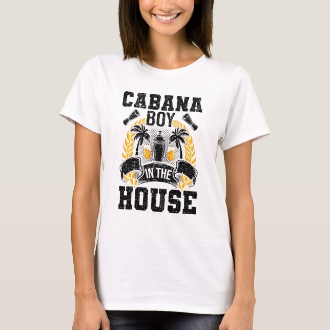 T-shirt Cabana Boy Dans La Maison Bartending Bartender (Devant)